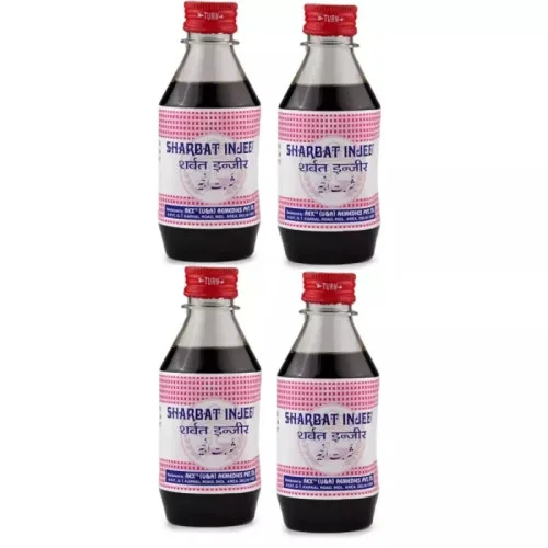 Rex Sharbat anjeer (200ml, Pack of 4)