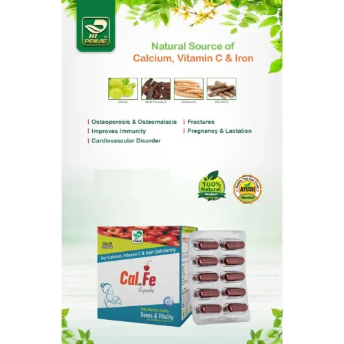 Prime Cal Fe  Capsules (100 Capsules)