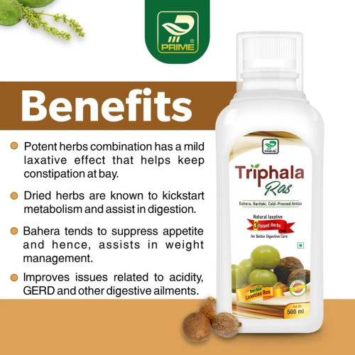Prime Triphala Ras (500ml)