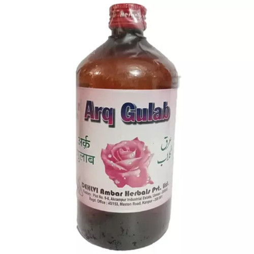 Dehlvi Ambar Arq Gulab (500ml)