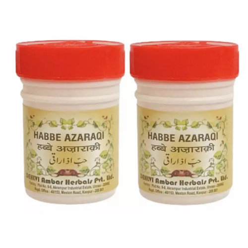 Dehlvi Ambar Habbe Azaraqi (100Pills, Pack of 2)