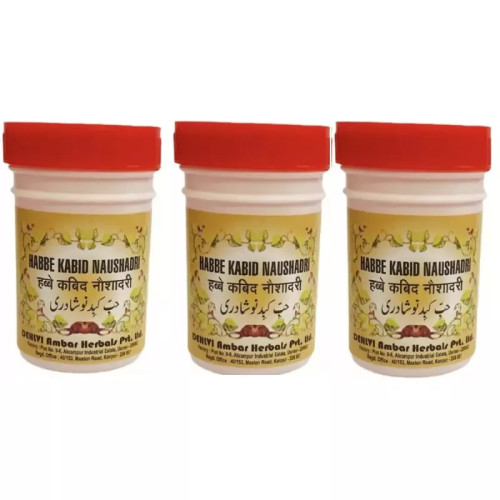 Dehlvi Ambar Habbe Kabid Naushadri (40Pills, Pack of 3)
