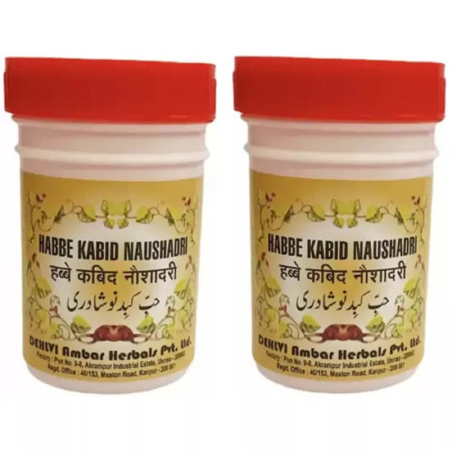 Dehlvi Ambar Habbe Kabid Naushadri (80Pills, Pack of 2)