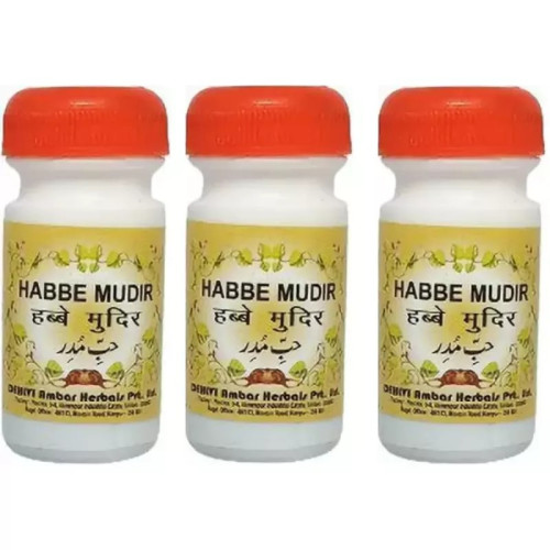 Dehlvi Ambar Habbe Mudir (20Pills, Pack of 3)