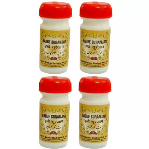 Dehlvi Ambar Habbe Suranjan (50Pills, Pack of 4)