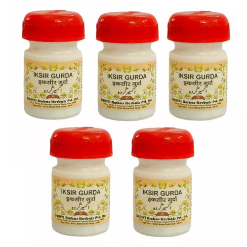 Dehlvi Ambar Iksir Gurda (20 Tablets, Pack of 5)