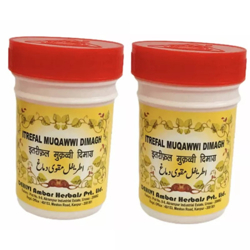 Dehlvi Ambar Itrefal Muqavvi Dimagh (125g, Pack of 2)