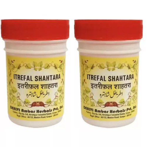 Dehlvi Ambar Itrefal Shahtara (125g, Pack of 2)