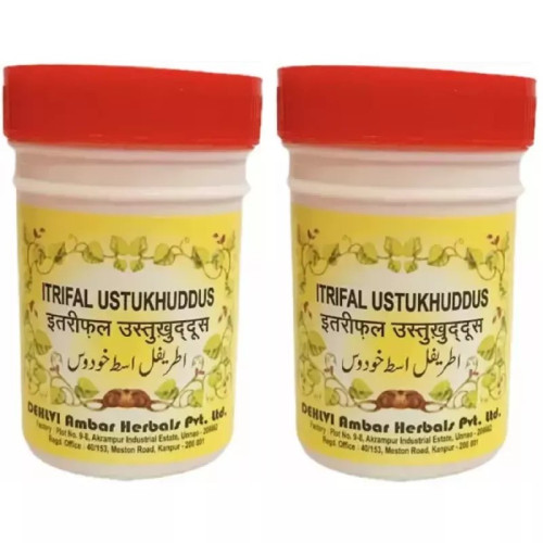 Dehlvi Ambar Itrefal Ustkhuddus (125g, Pack of 2)