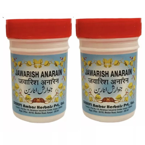 Dehlvi Ambar Jawarish Anarain (125g, Pack of 2)