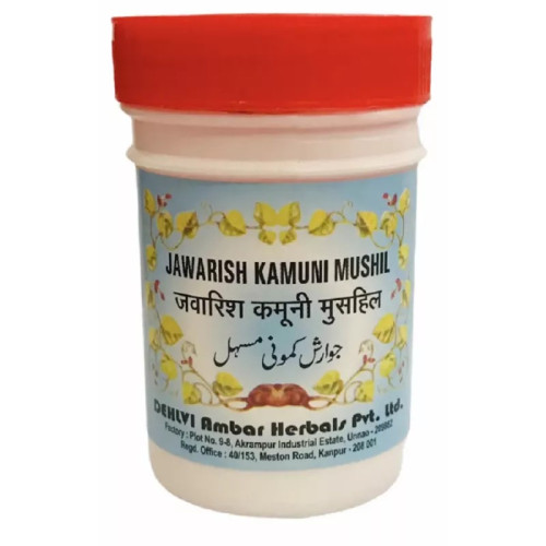 Dehlvi Ambar Jawarish Kamuni Mushil (125g)