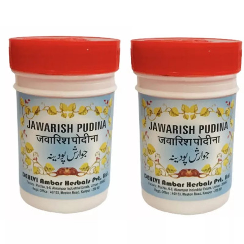 Dehlvi Ambar Jawarish Pudina (125g, Pack of 2)