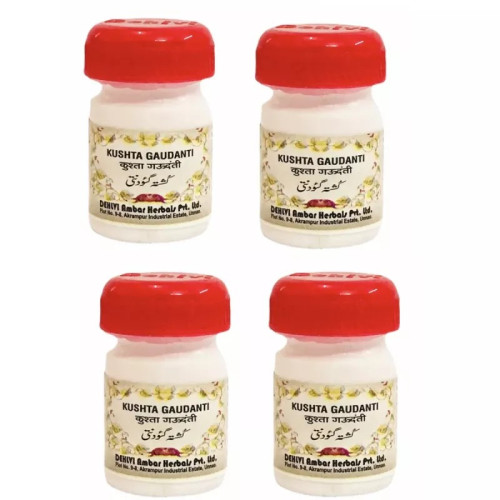 Dehlvi Ambar Kushta Gaudanti (10g, Pack of 4)