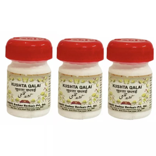 Dehlvi Ambar Kushta Qalai (5g, Pack of 3)