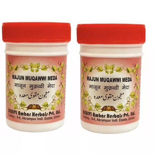 Dehlvi Ambar Majun Muqavvi Meda (125g, Pack of 2)