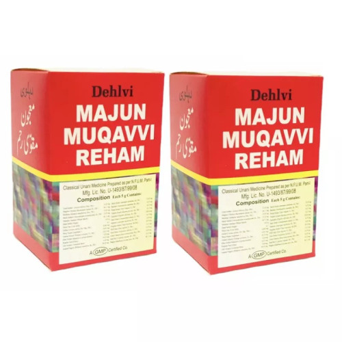 Dehlvi Ambar Majun Muqavvi RehamDehlvi Ambar Majun Muqavvi Reham (60g, Pack of 2)