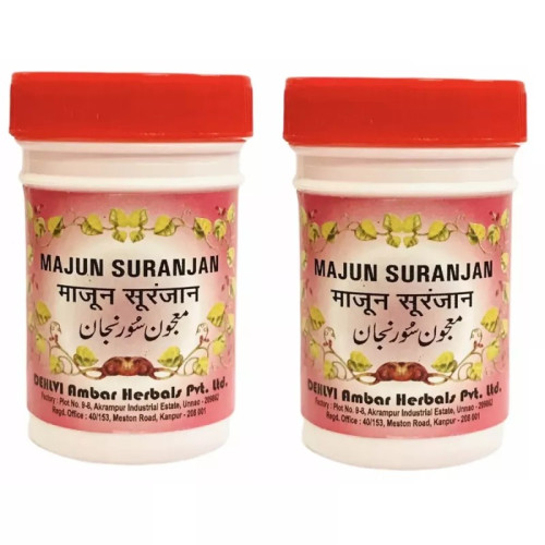 Dehlvi Ambar Majun Suranjan (125g, Pack of 2)