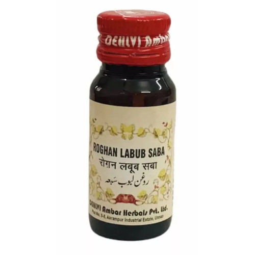 Dehlvi Ambar Roghan Labub Saba (25ml)