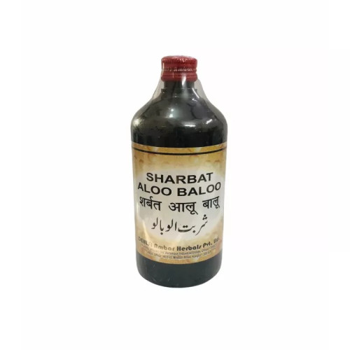 Dehlvi Ambar Sharbat Aloo Baloo (500ml)