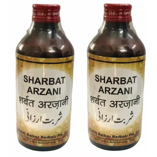 Dehlvi Ambar Sharbat Arzani (200ml, Pack of 2)