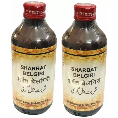 Dehlvi Ambar Sharbat Belgiri (200ml, Pack of 2)