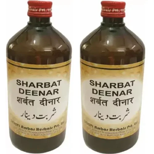 Dehlvi Ambar Sharbat Deenar (200ml, Pack of 2)