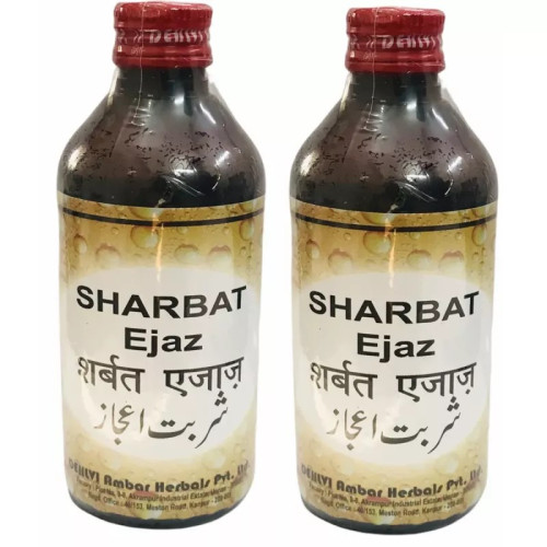 Dehlvi Ambar Sharbat Ejaz (200ml, Pack of 2)