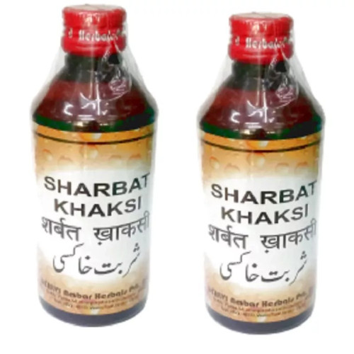 Dehlvi Ambar Sharbat Khaksi (100ml, Pack of 2)