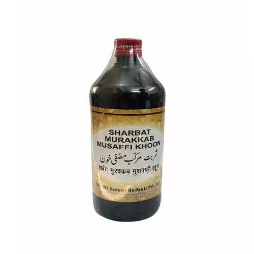 Dehlvi Ambar Sharbat Murakkab Musaffi Khoon (500ml)