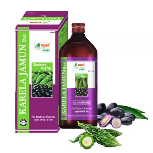 Shri Chyawan Ayurveda Karela Jamun Ras (400ml)