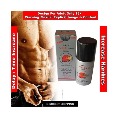Roy Biotech Super Viga 100000 Delay Spray For Man (45ml)