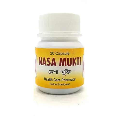 Roy Biotech Anti Addiction Drops + Nasa Mukti  Capsules (30ml Drops + 20Cap) (1Pack)