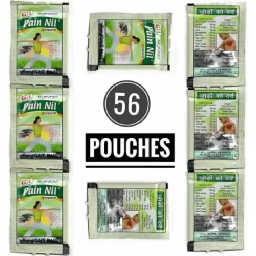 Roy Biotech Pain Nil Ayurvedic Powder (Each 0.36g) (56pcs)