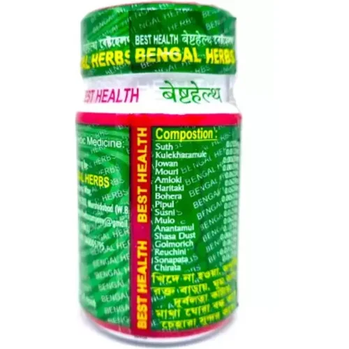 Roy Biotech Bengal Herbs Best Health  Capsulesule (50 Capsules)