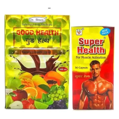 Roy Biotech Good Health Syrup And Super Health  Capsulesule (500ml + 50 Capsules) (1Pack)