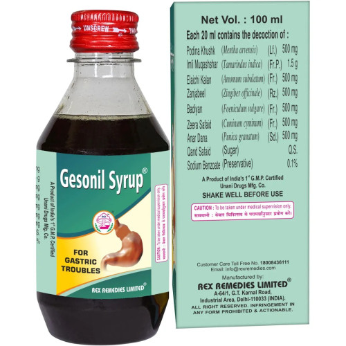 Rex Syp Gasonil (100ml)