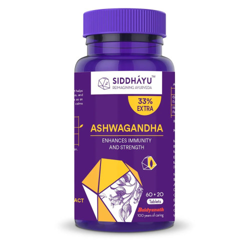 Siddhayu Ashwagandha (80 Tablets)