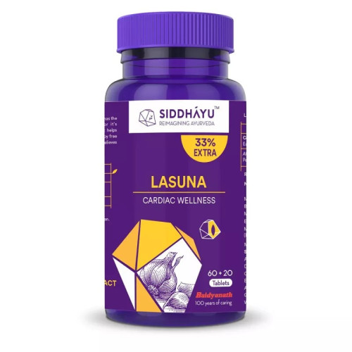 Siddhayu Garlic  Tablet (80 Tablets)