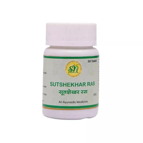 SN Herbals Sutshekhar Ras (50 Tablets)