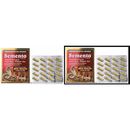 Aimil Semento  Capsules (20 Capsules, Pack of 2)