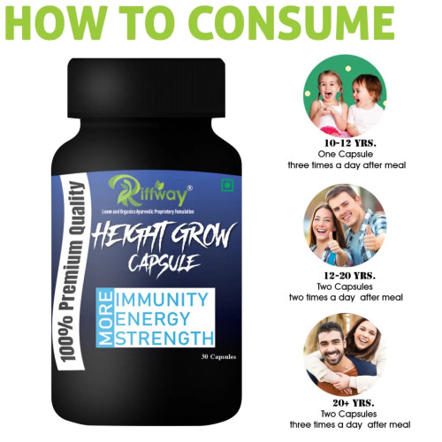 Riffway Height Grow  Capsules (30 Capsules)