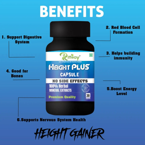 Riffway Height Plus  Capsules (30 Capsules)