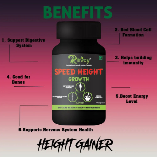 Riffway Speed Height Growth (30 Capsules)