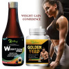 Riffway Weight Gain Syrup + Golden Feed  Capsules (200ml+30 Capsules) (1Pack)