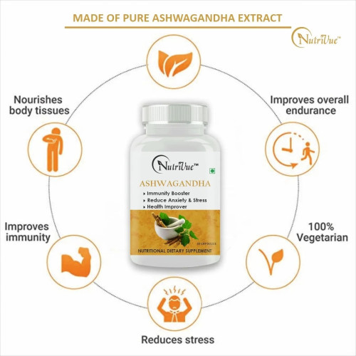 Nutrivue Ashwagandha (60 Capsules)
