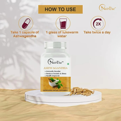 Nutrivue Ashwagandha (60 Capsules)