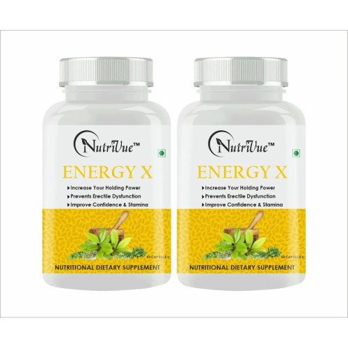 Nutrivue Energy X (60 Capsules, Pack of 2)