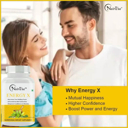 Nutrivue Energy X (60 Capsules, Pack of 3)
