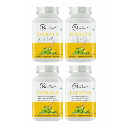 Nutrivue Energy X (60 Capsules, Pack of 4)