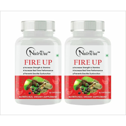 Nutrivue Fire Up (60 Capsules, Pack of 2)